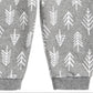 First Impressions Baby Boy's Forest Print Jogger Pants Gray Size 6-9 Months
