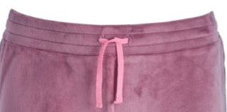 Ideology Big Girl's Side Taped Velour Shorts Purple Size Medium