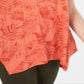 Style & Co Women's Burnout Sleeveless T-Shirt Red Size Small