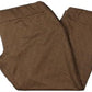 Kasper Women's Pants Check Pull on Trousers Straight Brown Size 12