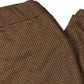 Kasper Women's Pants Check Pull on Trousers Straight Brown Size 12