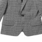 Tommy Hilfiger Big Boy's Stretch Windowpane Plaid Suit Jacket Black Size 10