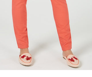 Charter Club Women's Coral Jeans Orange Size 14
