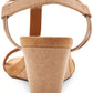 Style & Co Women's Mulan Tan Wedge Sandal Tan Size 7 M