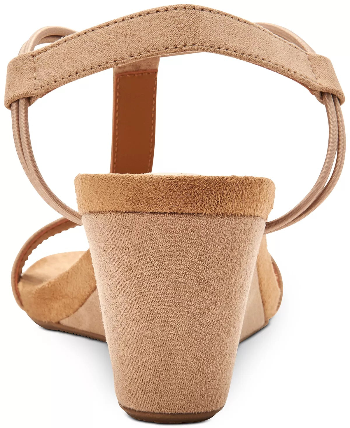 Style & Co Women's Mulan Tan Wedge Sandal Tan Size 7 M