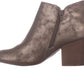 Style & Co Women's Masrina Almond Toe Ankle Fashion Boots Gold Size 9 M