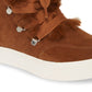 Steve Madden Women's Wharton Faux Fur Lined Sneaker Boots Brown Size 7 M