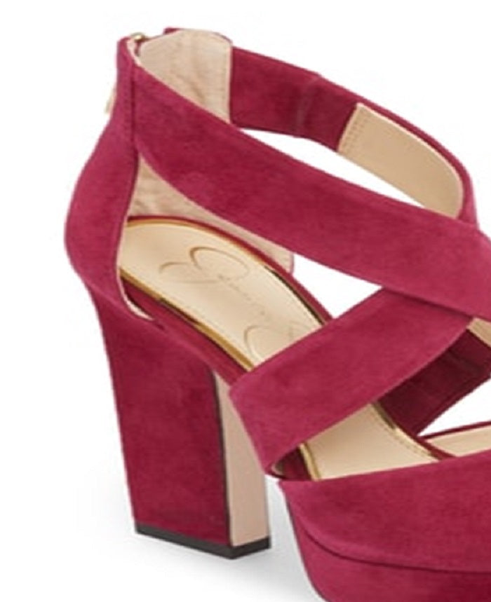 Jessica Simpson Women's Tehya Sandal Red Size 7.5