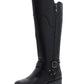 Guess Women's Haydin Faux Leather Knee High Riding Boots Black Size 7.5 M