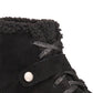 Style & Co Women's Elissaa Leather Closed Toe Ankle Cold Weather Boots Black Size 8 M