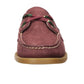 Sperry Women's a/O 2-Eye Varsity Suede Sil Boat Shoes Wine Size 9
