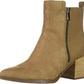 Madden Girl Women's Winwood Fabric Pointed Toe Ankle Taupe Size 6.5 M