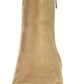 Madden Girl Women's Winwood Fabric Pointed Toe Ankle Taupe Size 6.5 M