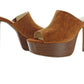 Jessica Simpson Women's Camree Open Toe Special Occasion Slide Sandals Tan Size 6M