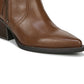 Circus by Sam Edelman Women's Whistler Faux Leather Ankle Booties Brown Size 8.5 M