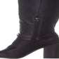 Madden Girl Women's Edrea Almond Toe Knee High Fashion Boots Black Size 8 M