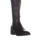 Material Girl Women's Almond Toe Over Knee Black Size 6.5 M