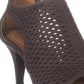 Style & Co Women's Haddiee Cut Out Ankle Peep Toe Heels Gray Size 6 M