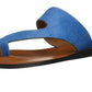 Kenneth Cole Women's Palm Sandals Blue  Size 8 M