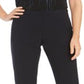 Calvin Klein Women's Highline Slim Straight Leg Dress Pants Blue Size 12