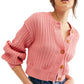 Free People Women's All Yours Cardigan Pink Size Medium