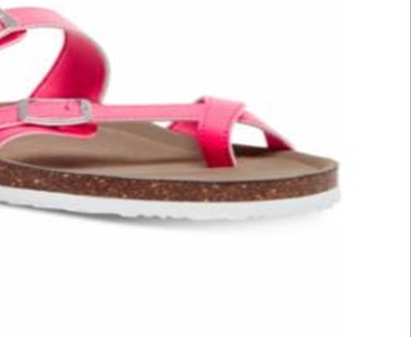 Madden Girl Women's Brycee Neon Sandal Pink Size 6.5 M