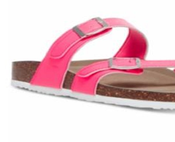 Madden Girl Women's Brycee Neon Sandal Pink Size 6.5 M