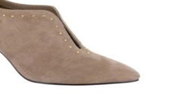 Bella Vita Women's Almond Kidsuede Leather Dara Dress Shooties Brown Size 6 WW