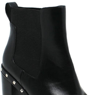 Charles By Charles David Women's Dodger Studded Point Toe Booties Black Size 9.5