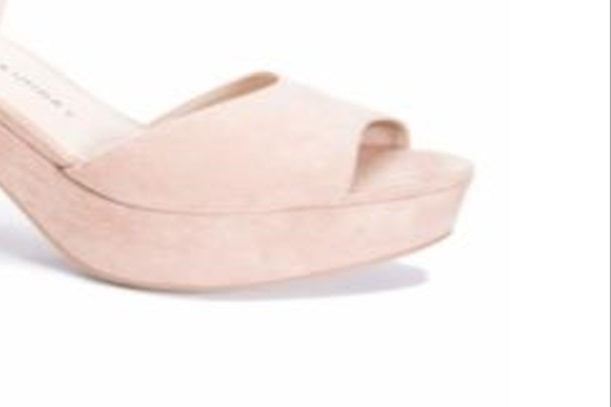 Chinese Laundry Women's Bianca Platform Sandal Nude Size 8.5 M