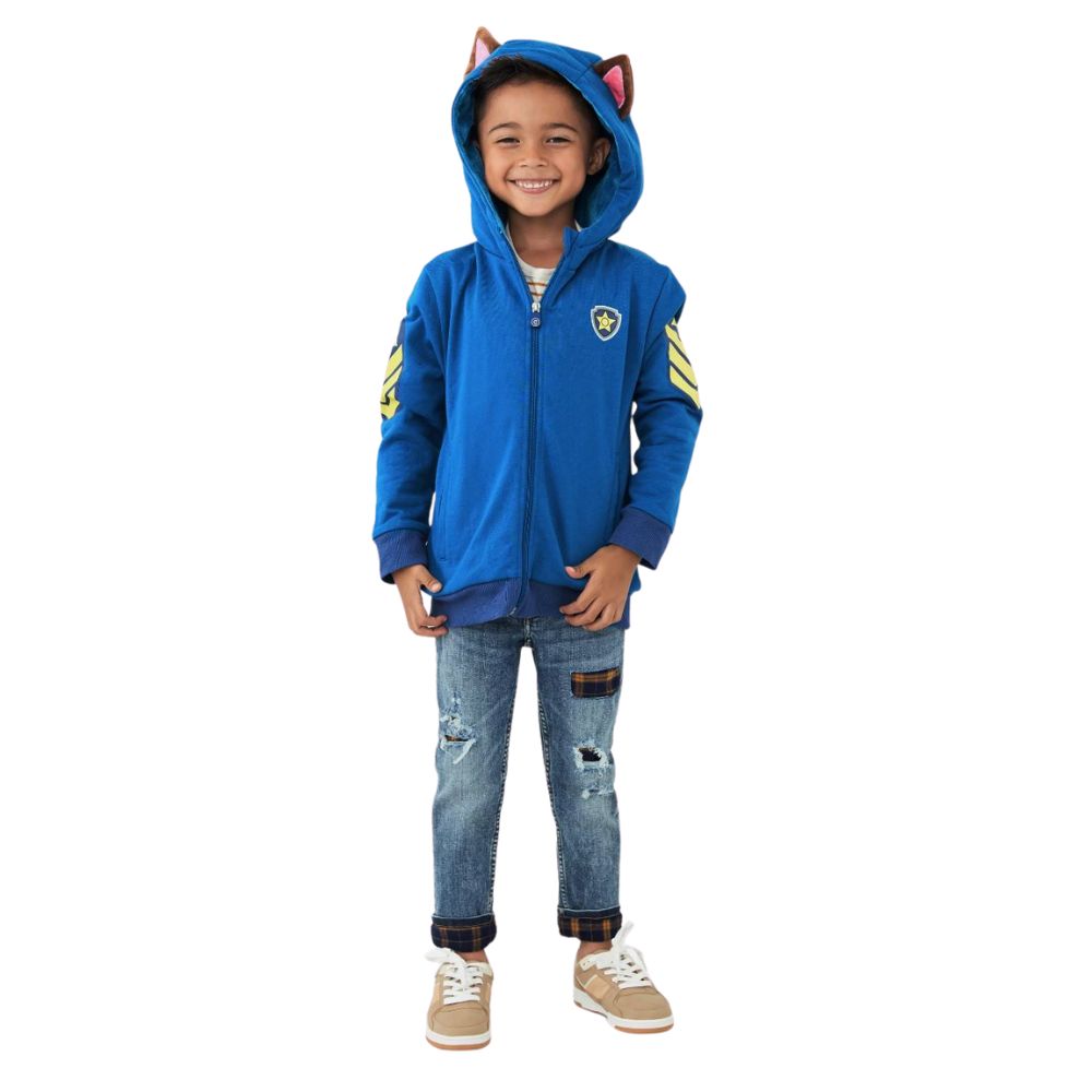 Cubcoats Paw Patrol 2 in 1 Stuffed Animal Hoodie Blue