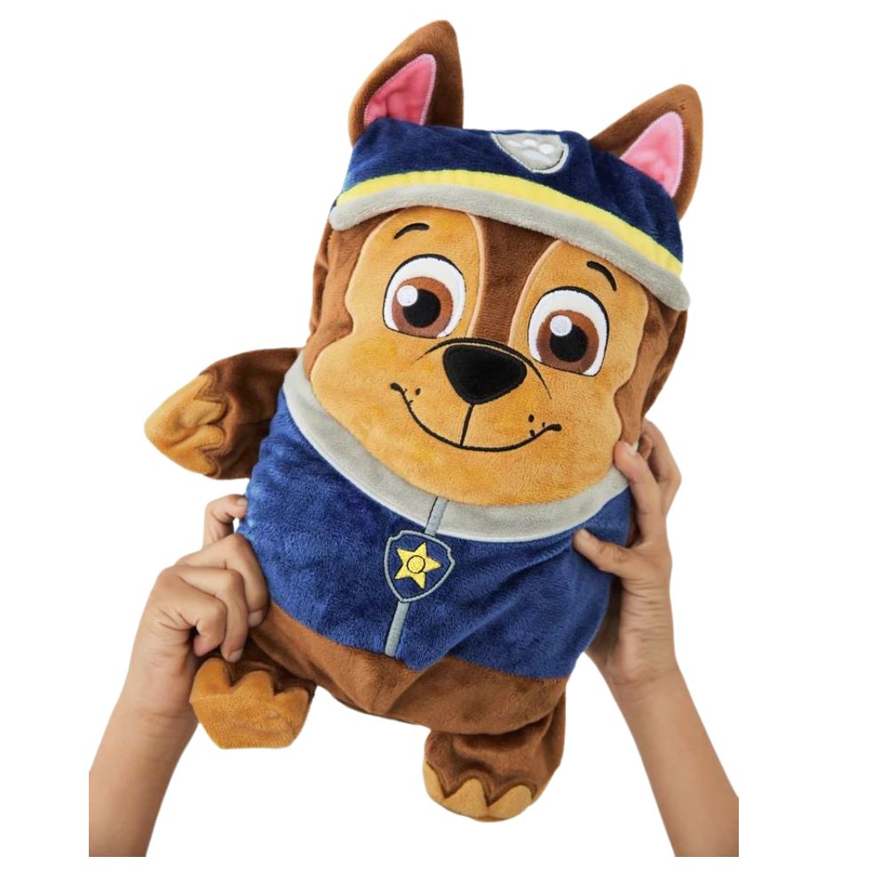 Cubcoats Paw Patrol 2 in 1 Stuffed Animal Hoodie Blue
