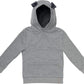 Cubcoats Kids Transforming 2 in 1  Unisex 2-in-1 Pullover Hoodie Gray