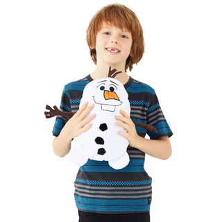 Cubcoats Kid's Olaf Frozen 2 in 1 Transforming Classic Zip Up Hoodie & Soft Plushie White
