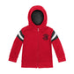Cubcoats Boy's Preschool Toronto Raptors 2-in-1 Transforming Full-Zip Hoodie & Soft Plushie Red