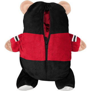 Cubcoats Boy's Toddler Washington Capitals 2-in-1 Transforming Full-Zip Hoodie & Soft Plushie Navy