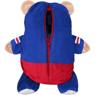 Cubcoats Boy's Toddler  New York Rangers 2-in-1 Transforming Full-Zip Hoodie & Soft Plushie Blue