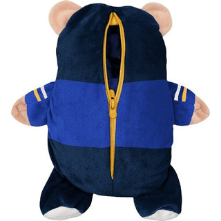 Cubcoats Transforming 2-in-1 Toddler Unisex Blue St. Louis Full-Zip Hoodie & Soft Plushie Blue