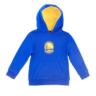 Cubcoats Boy's Preschool Golden State Warriors 2-in-1 Transforming Full-Zip Hoodie & Soft Plushie Royal Size 2
