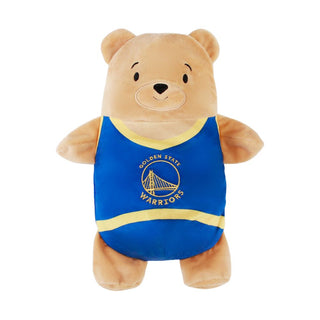 Cubcoats Boy's Preschool Golden State Warriors 2-in-1 Transforming Full-Zip Hoodie & Soft Plushie Royal Size 8