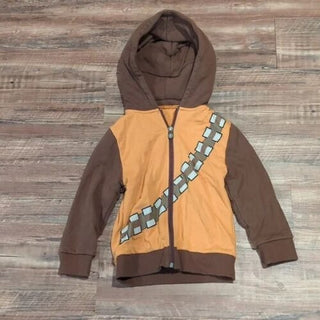 Cubcoats Boy's Toddler Cleveland Indians 2-in-1 Transforming Full-Zip Hoodie & Soft Plushie Brown Size 3T