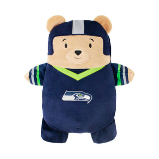 Cubcoats Boy's Toddler Seattle Seahawks 2-in-1 Transforming Full-Zip Hoodie & Soft Plushie Blue Size 8