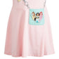 Disney Toddler Girl's Three Princesses Purse Dress Pink Size 4