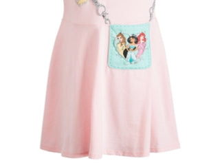 Disney Toddler Girl's Three Princesses Purse Dress Pink Size 4