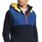 Tommy Hilfiger Men's Colorblocked Quarter Zip Hoodie Navy Multi Size M