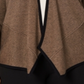 Alfani Women's Peplum Drape Cardigan Sweater Brown Size 2X