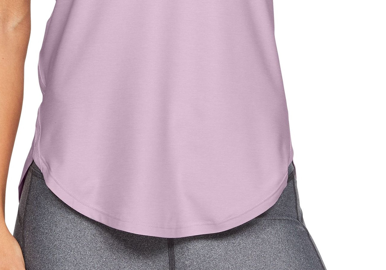 Under Armour Women's Armour Sport Melange Tank Top Lavender Size XL