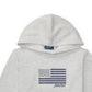 Ralph Lauren Little Boy's Embroidered Terry Cotton Hoodie Gray Size 5