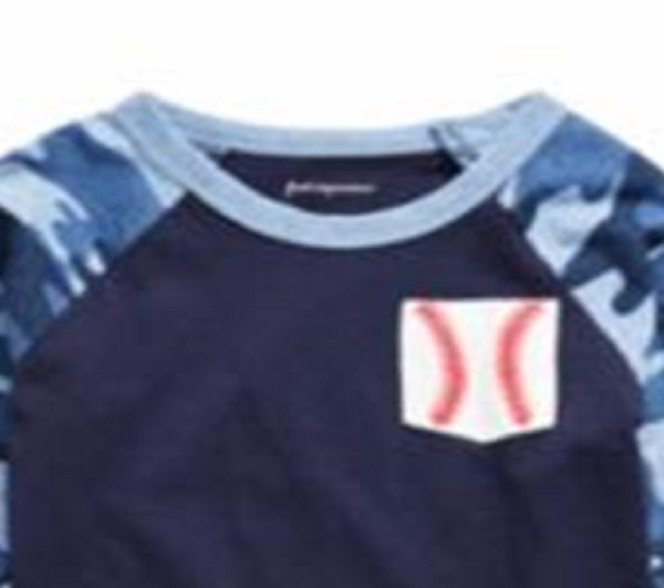 First Impressions Baby Boy's Cotton Baseball Pocket T-Shirt Blue Size 3-6 Months