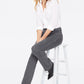 NYDJ Women's Marilyn Straight Jeans in Vintage Pewter Regular Gray Size 2